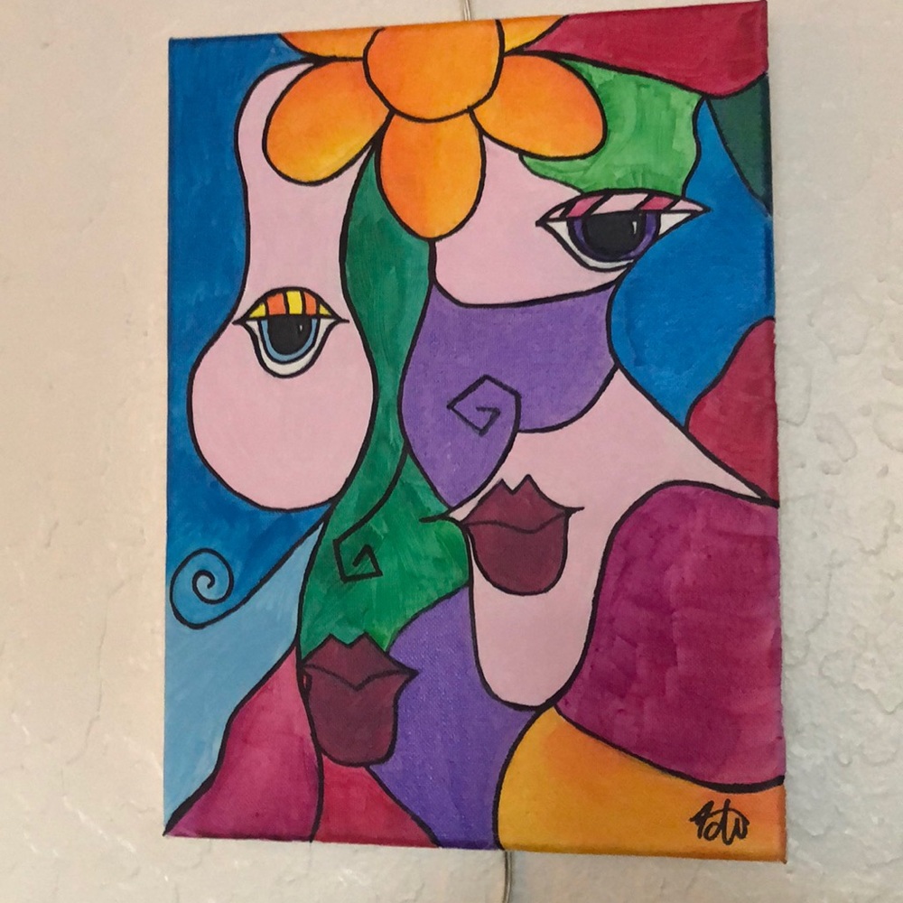 Abstract painting - Picture 2 of 2